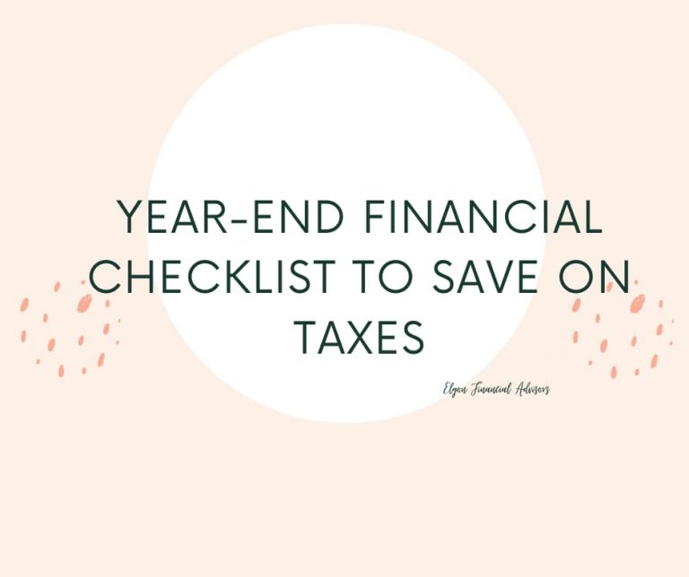 Year-End Financial Checklist