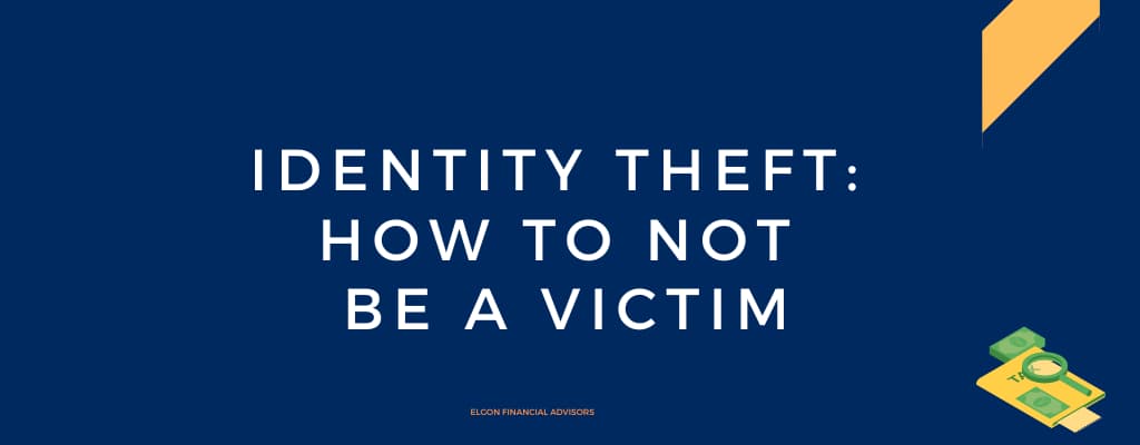 Identity theft - don't be a victim