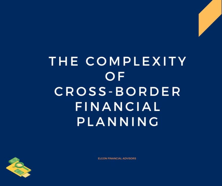 Cross-border financial planning complexity